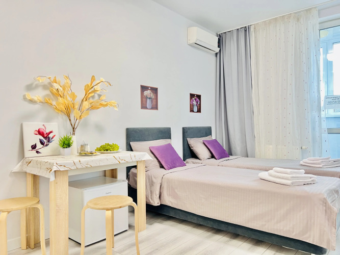 Фотография номера квартиры Квартира С тудия 5 Good Sleep в Одинцово