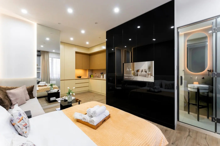 Фотография номера квартиры Апартаменты Stay inn on Buzand 97-21/1