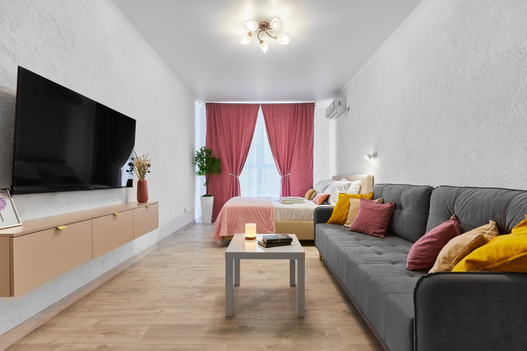 Фотография номера квартиры Апартаменты Alekseev Apartmets ЖК Большой Центр Города