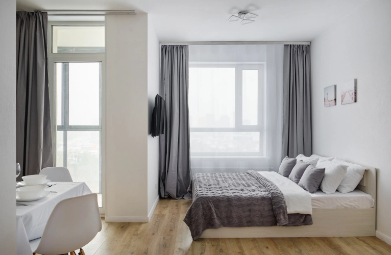Фотография номера квартиры Апартаменты RentPlaza на 8 Марта 20 Этаж