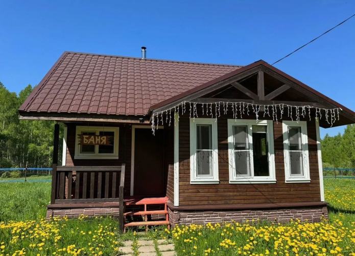 Частный Дом Бaня в Этно Прocтранстве Крaсный Луг