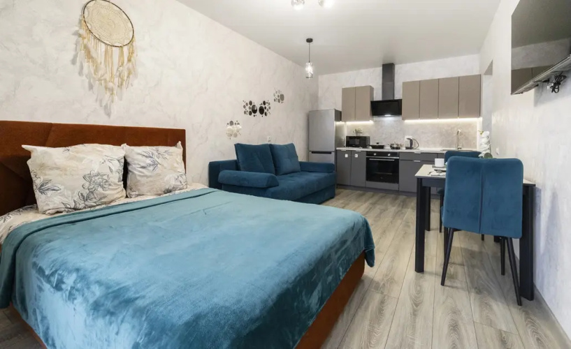 Фотография номера квартиры Апартаменты Prince Apartments на Улице Сиреневая 52 (179)