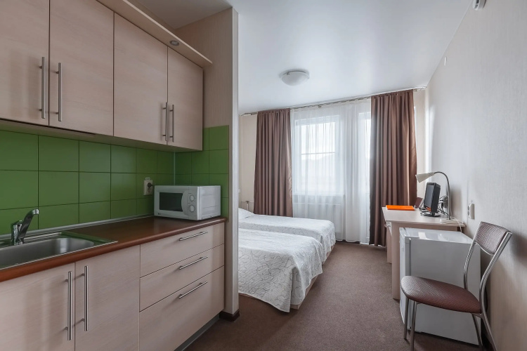 Фотография номера гостиницы Отель 5* Всесезонный курорт Манжерок