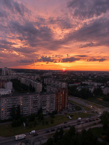 Фотография номера квартиры Квартира Уютная Евро2 с Видом на Город от ДомТут