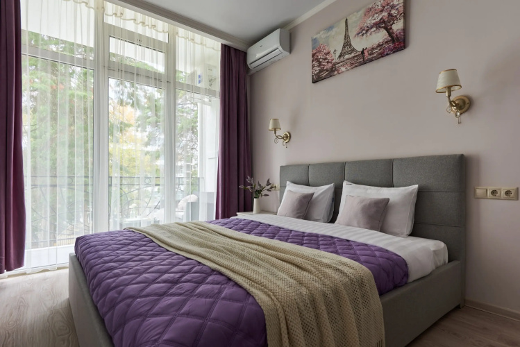 Фотография номера квартиры Апартаменты Red Apartments Покровский Парк Лаванда