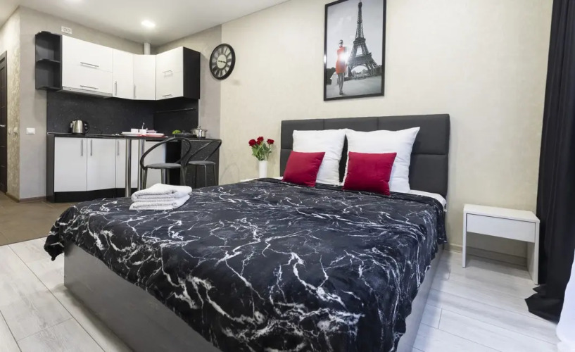 Апартаменты Prince Apartments на Проспекте Строителей 18