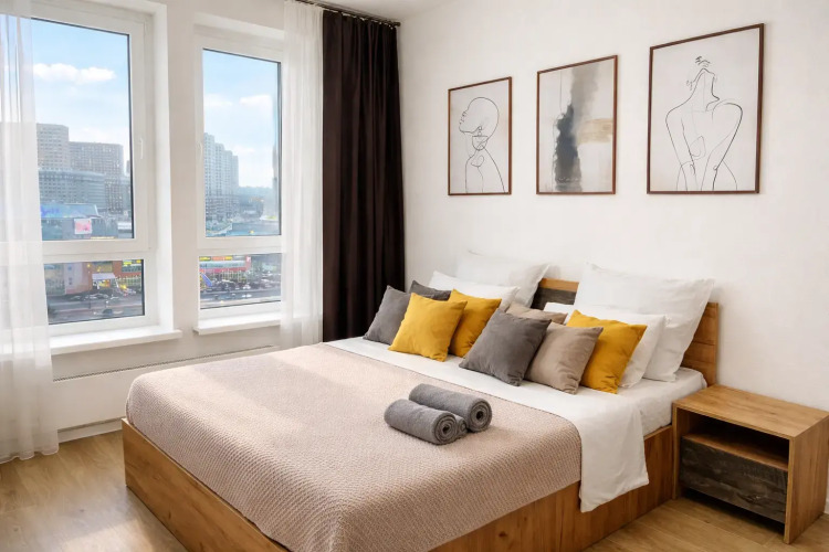 Фотография номера квартиры Апартаменты Sunny Days Apartment Оранж Парк 4