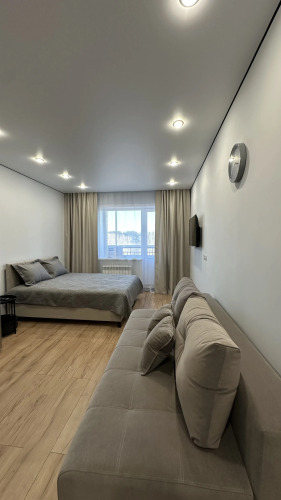 Фотография номера квартиры Квартира Видовая Студия Комфорт от Aurum apartments by Ekaterina Ilinova в Новом Жк в 5 Минутах от Областной Больницей