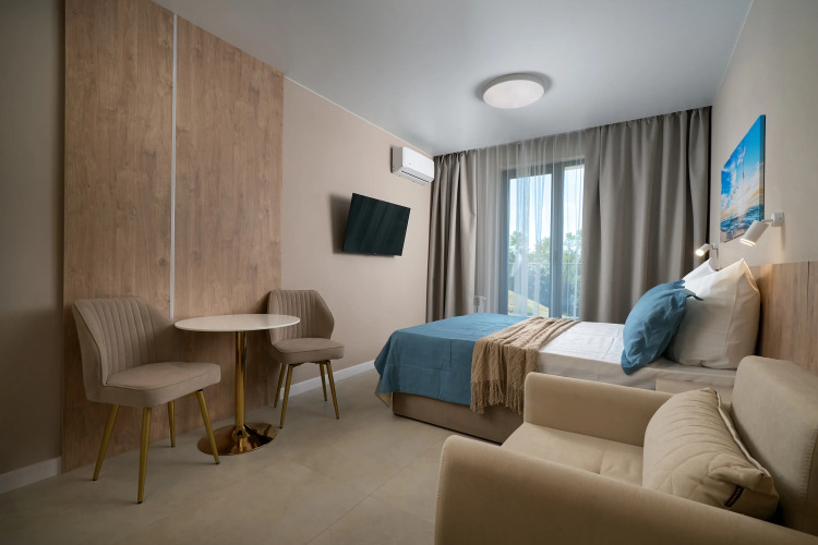 Фотография номера квартиры Апартаменты Standard City sea view 3 корпус 508