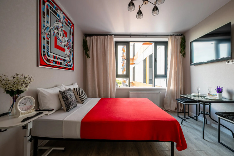 Фотография номера квартиры Студия MaxRealty24 рядом с набережной