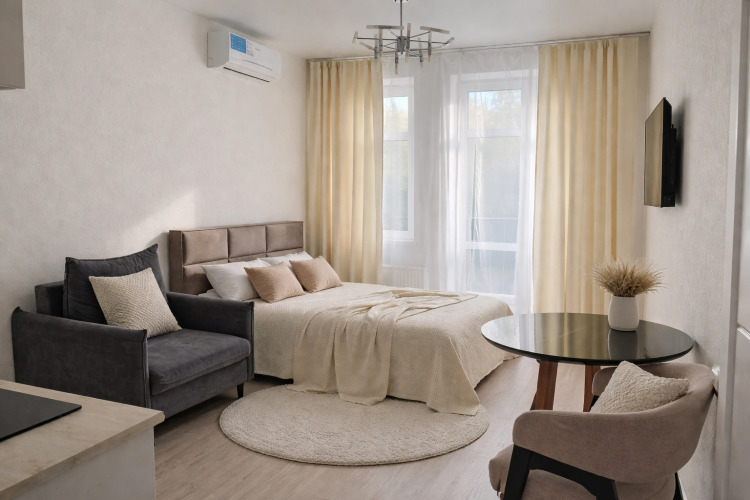 Фотография номера квартиры Квартира Studio City View в ЖК Сердце Ярославля