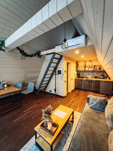 Фотография номера Коттеджа Частный дом A-frame На холме
